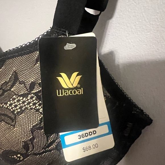 Wacoal Black Lace Underwire Bra - Picture 2 of 3